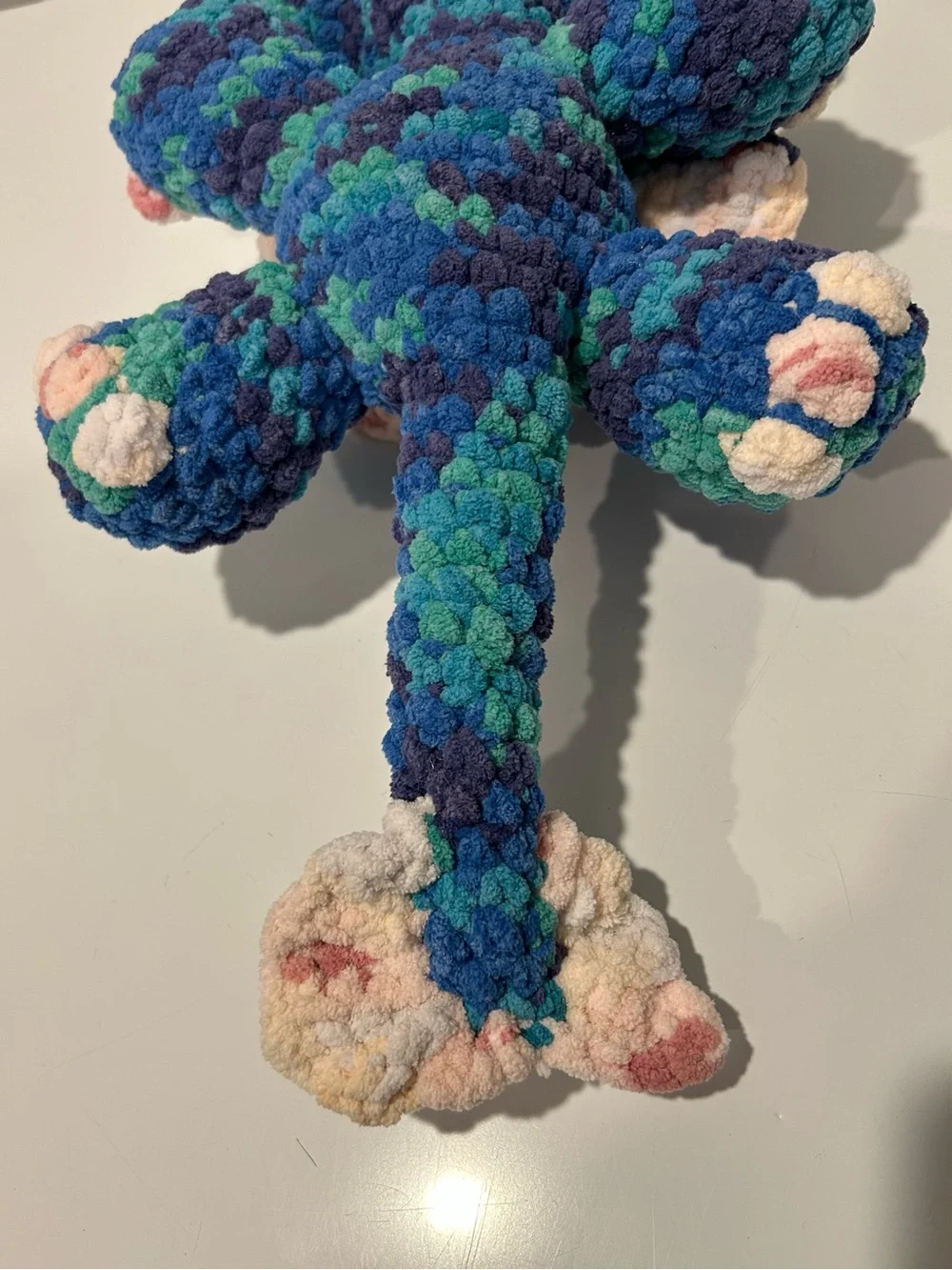 Handmade Crocheted Dragon